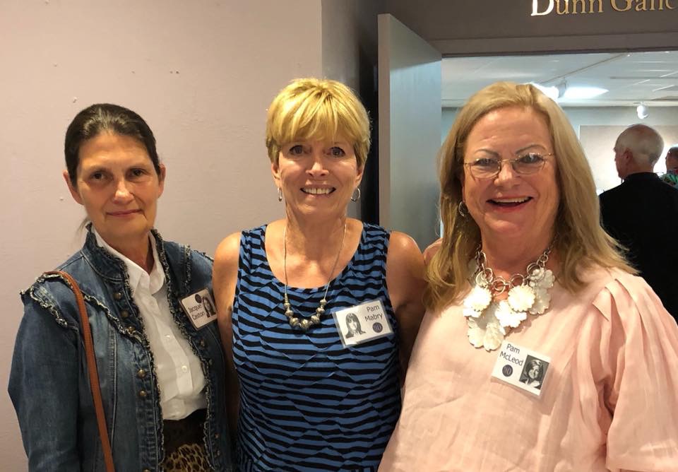 Jacque Caston, Pam Mabry and Pam McLeod